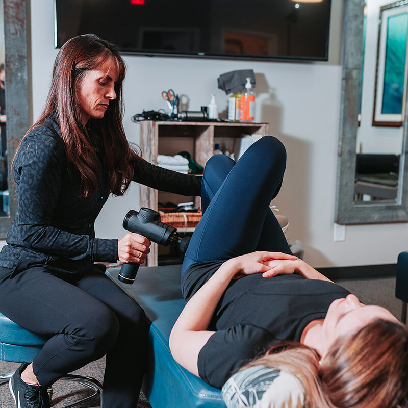 The AccuSpina spinal decompression table at Foudy Chiropractic, Mission Viejo